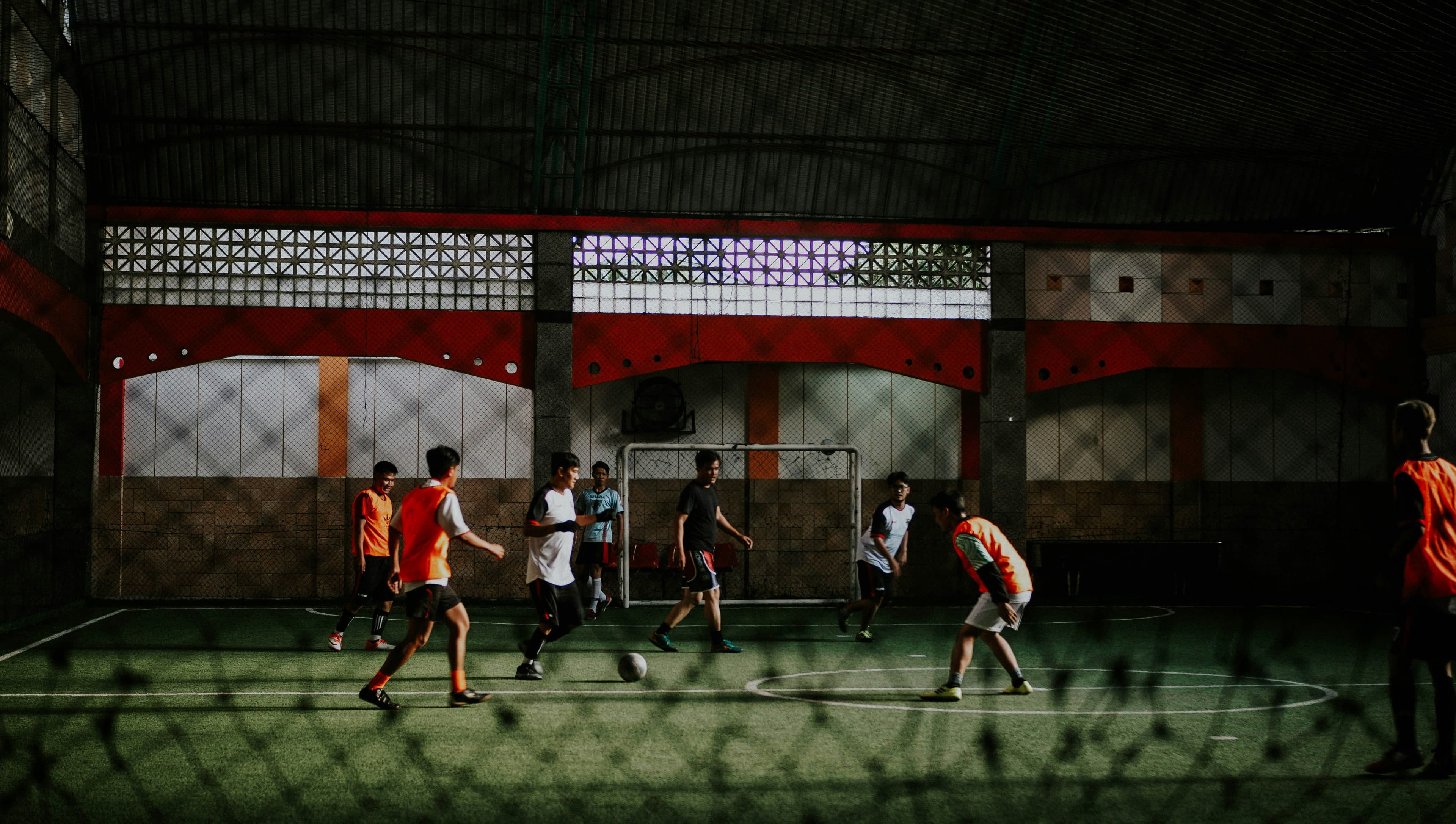 Futsal match photo
